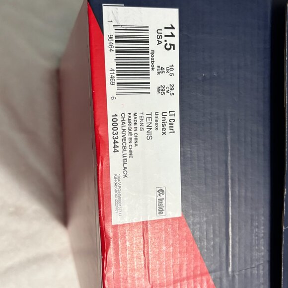 Reebok LT court 11.5 size - Picture 5 of 5